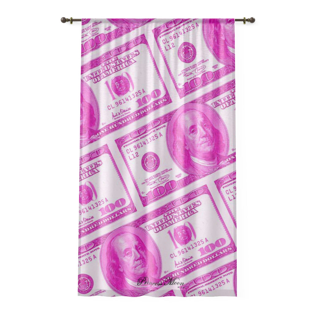 Money x Barbie Window Curtain