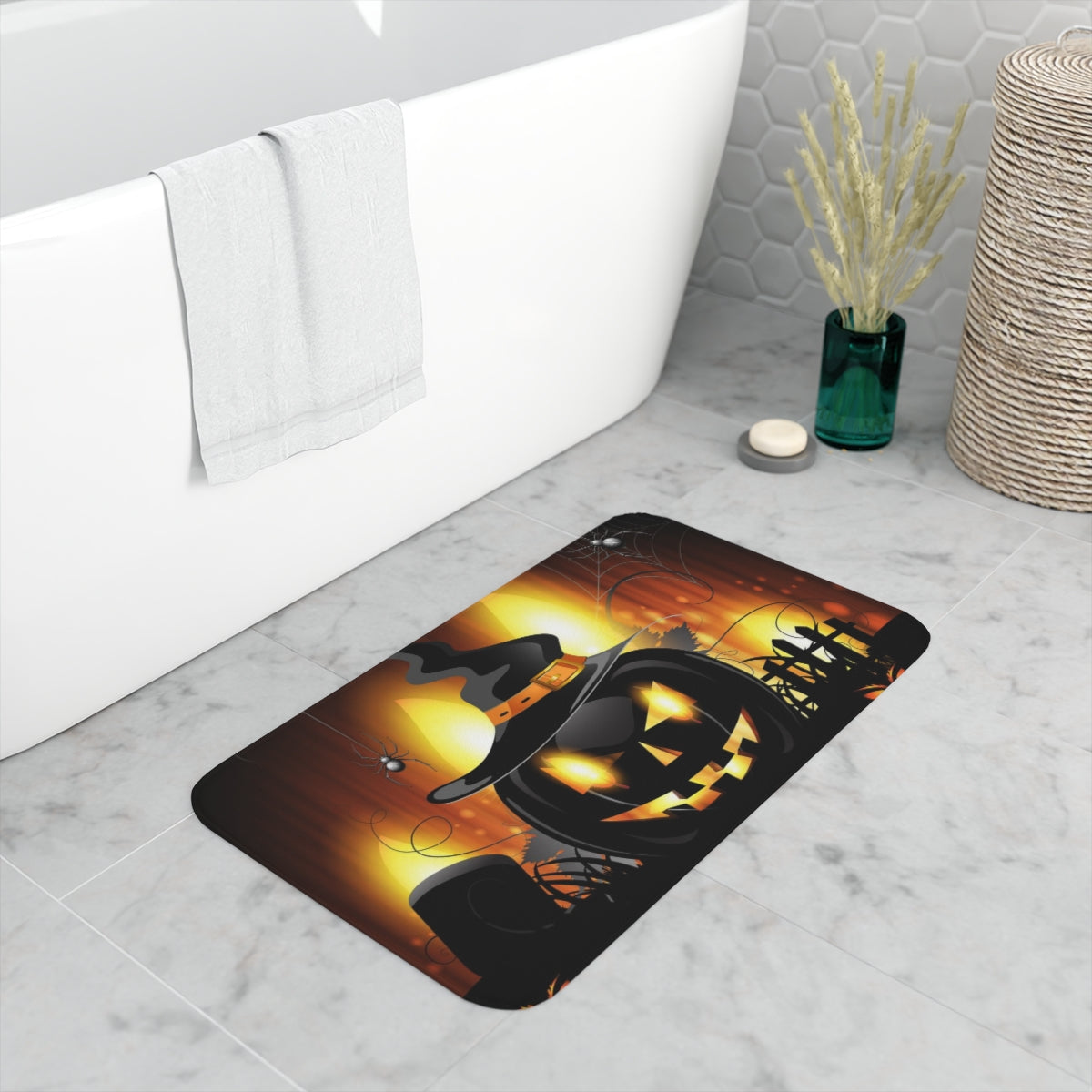 Fright Night Memory Foam Bathmat