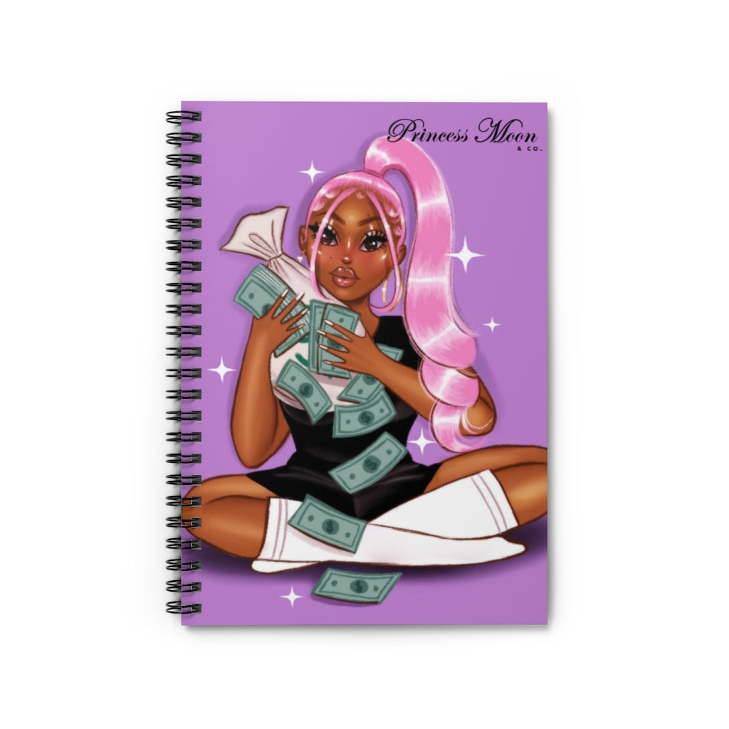 Bag Secured Spiral Notebook - Ruled Line