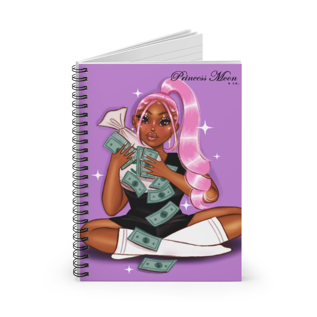 Bag Secured Spiral Notebook - Ruled Line