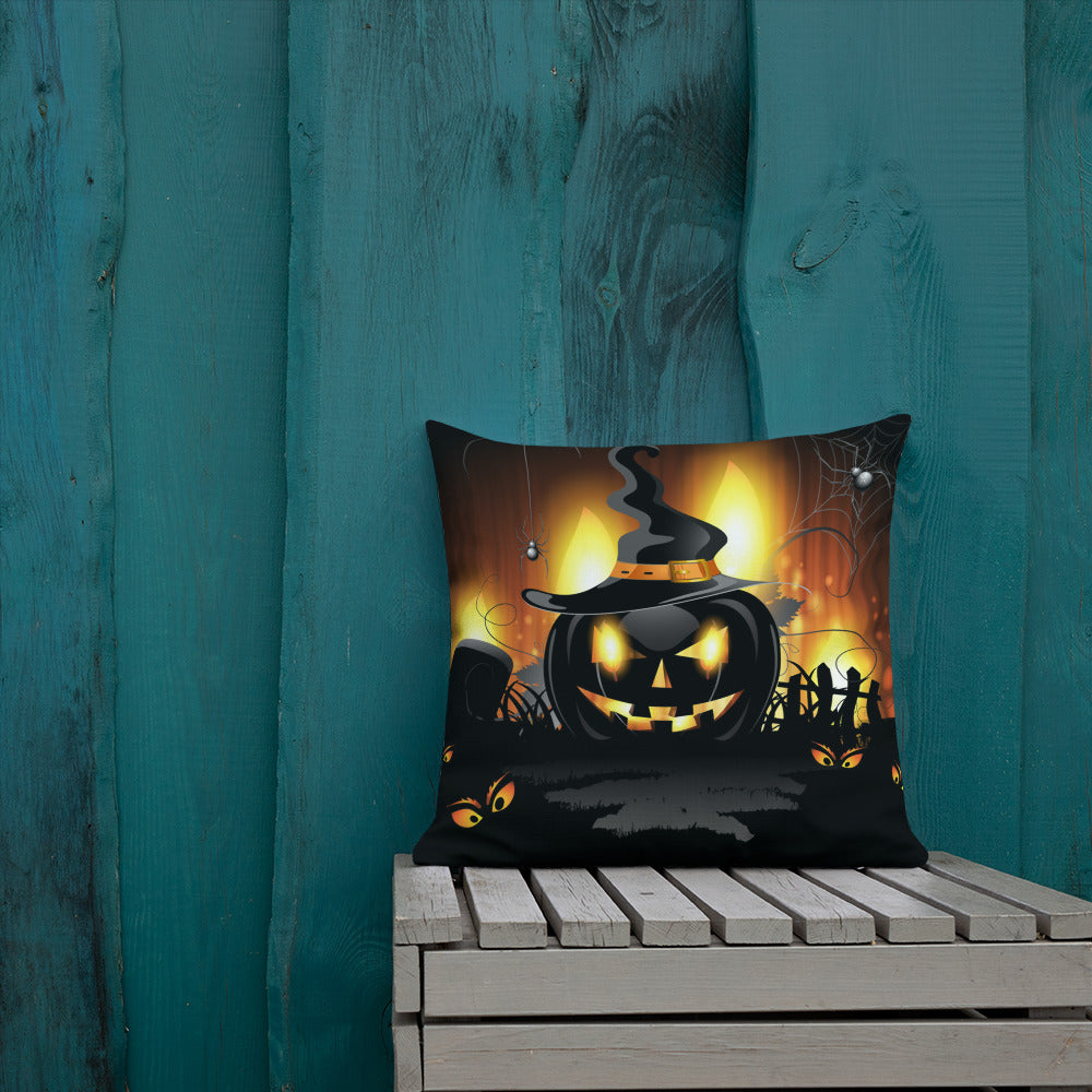 Fright Night Throw Pillow