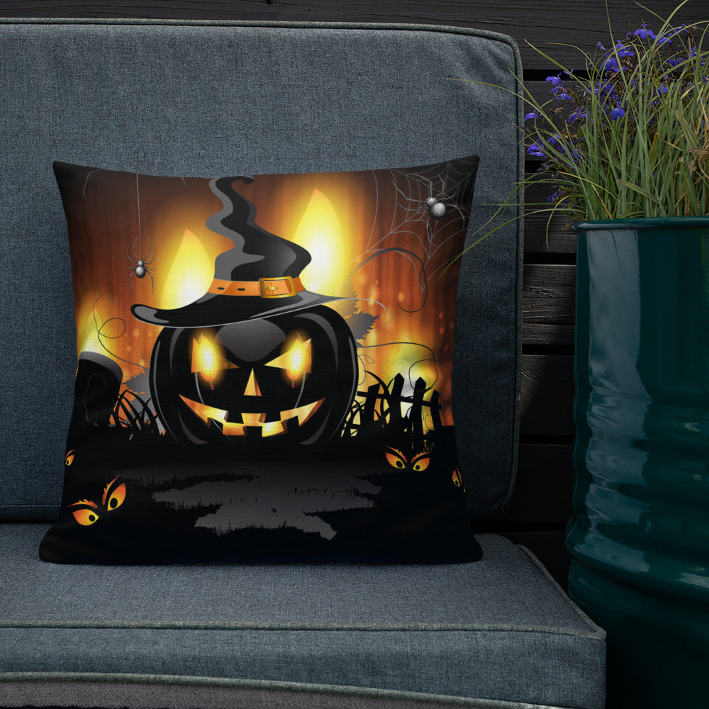 Fright Night Throw Pillow