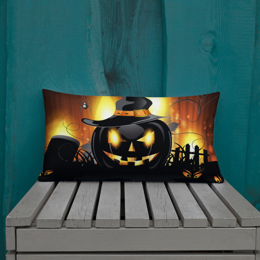 Fright Night Throw Pillow