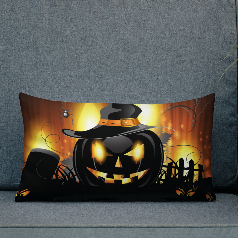 Fright Night Throw Pillow