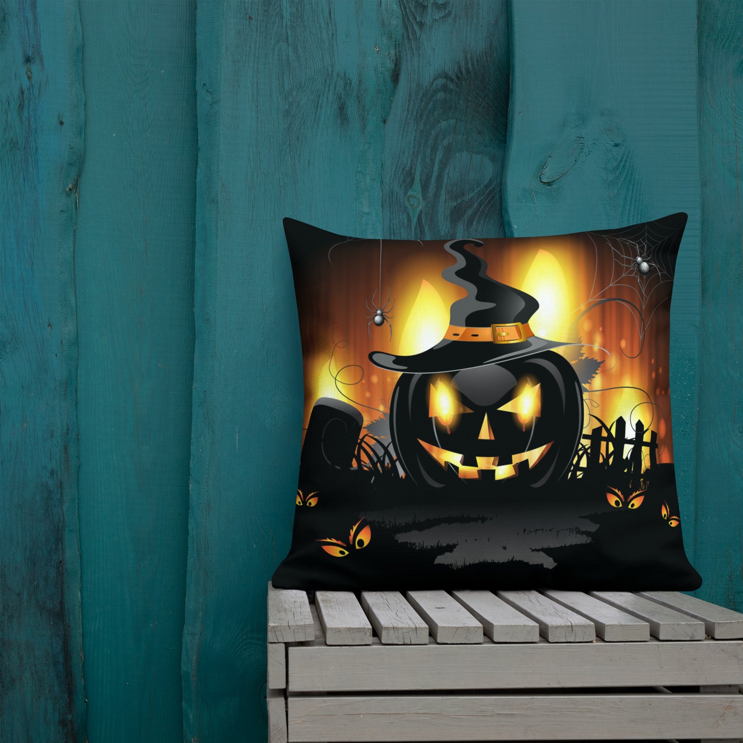 Fright Night Throw Pillow