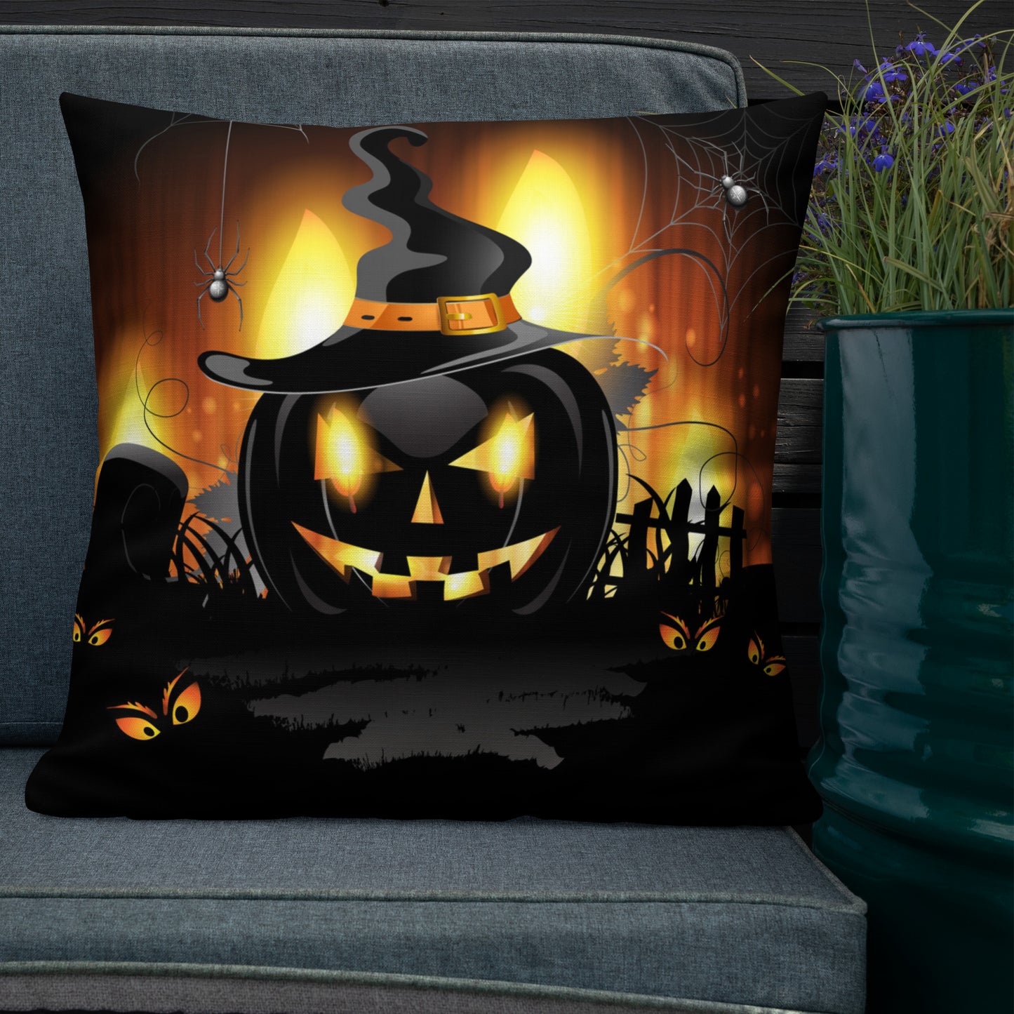 Fright Night Throw Pillow
