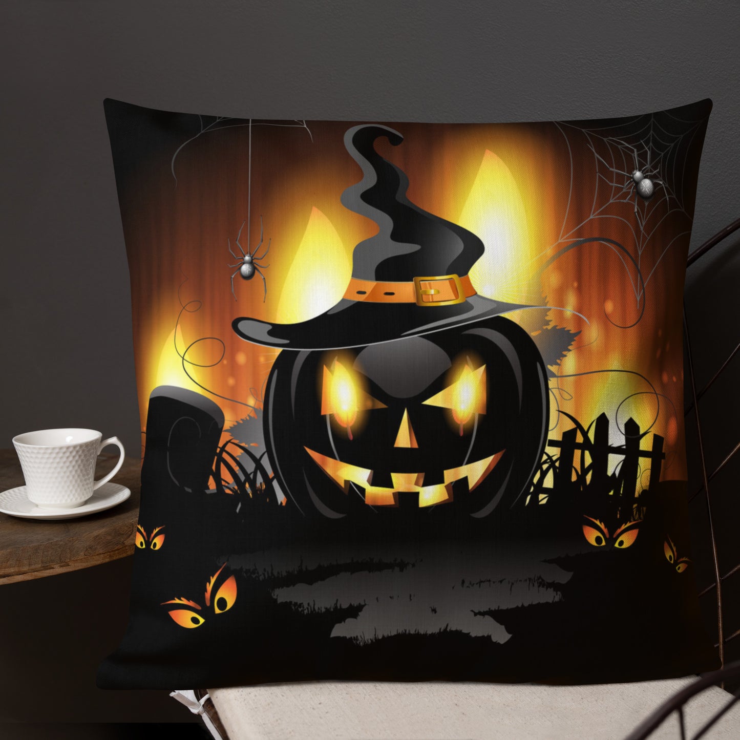 Fright Night Throw Pillow