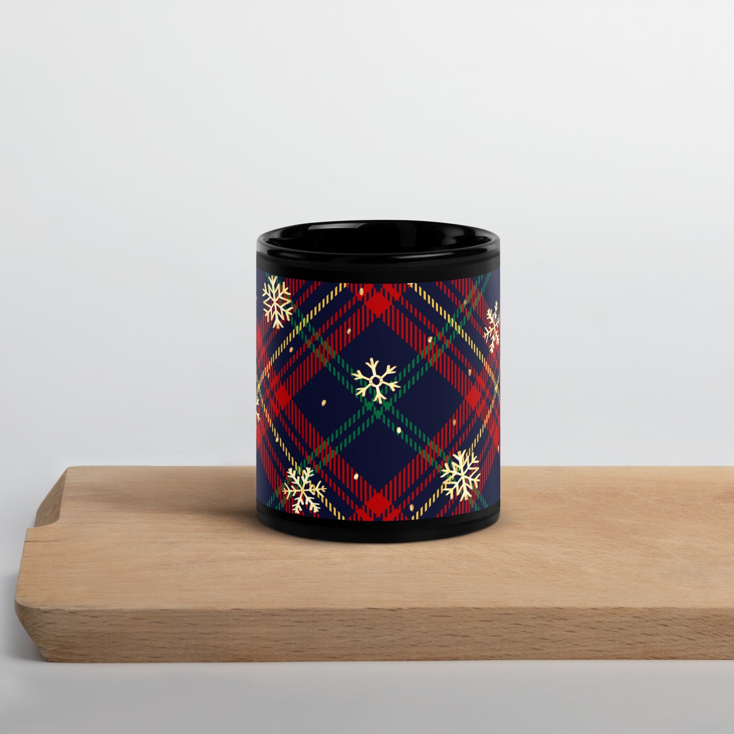 Spirit & Sparkle Black Glossy Mug