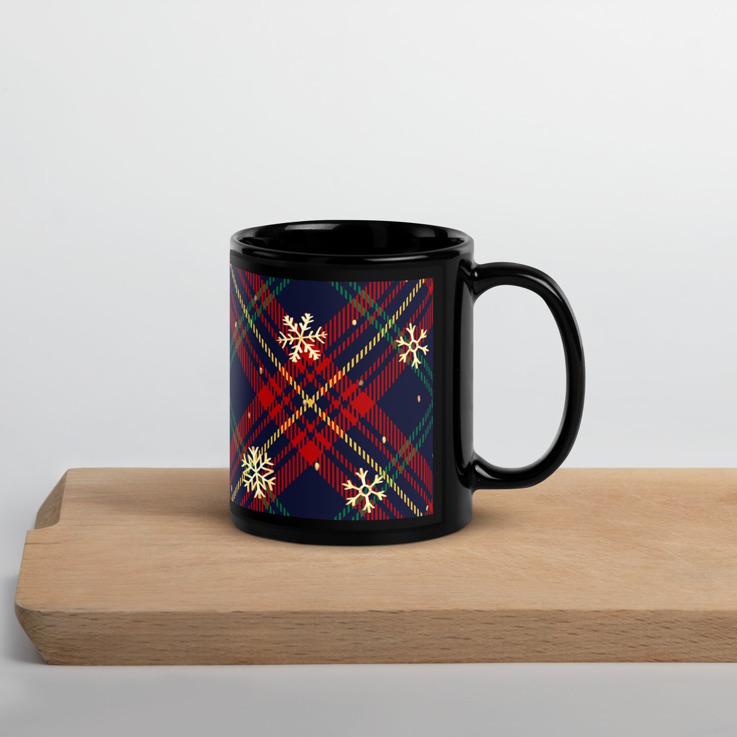 Spirit & Sparkle Black Glossy Mug
