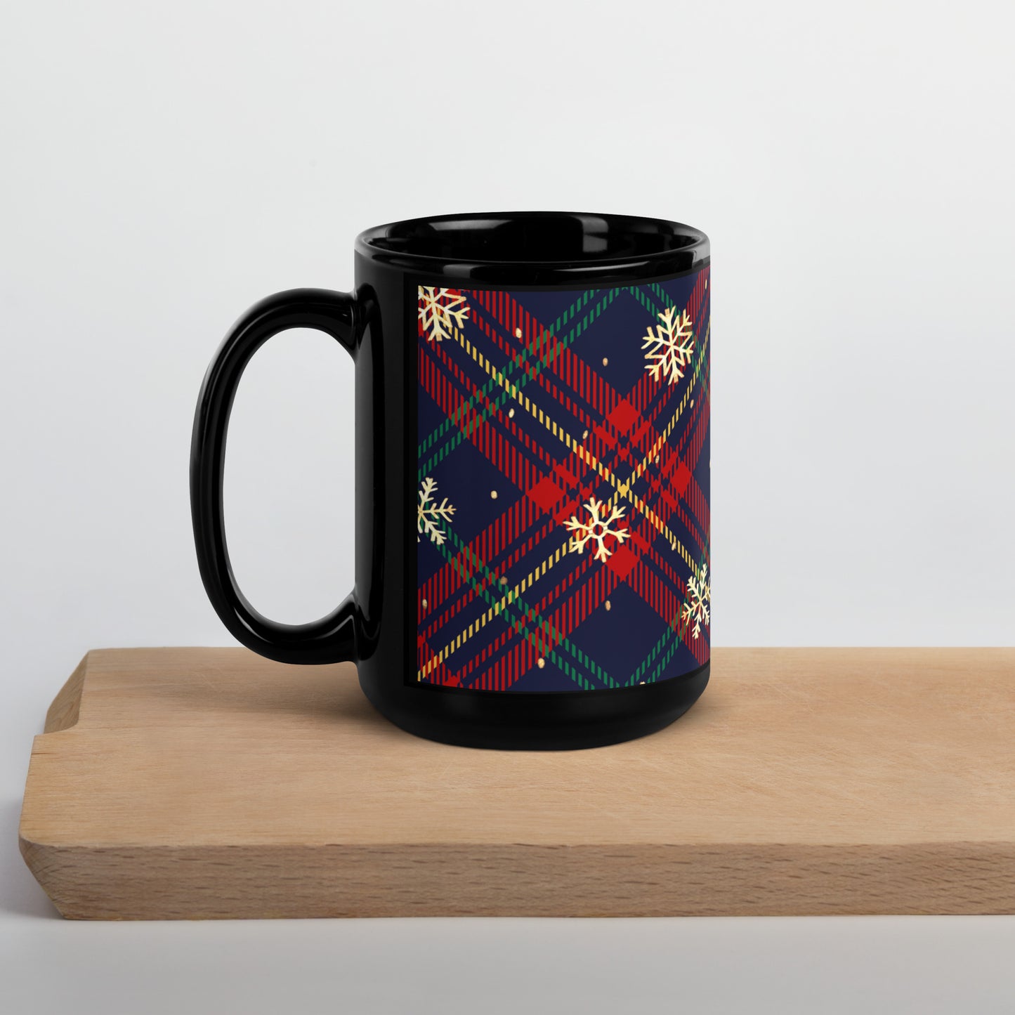 Spirit & Sparkle Black Glossy Mug