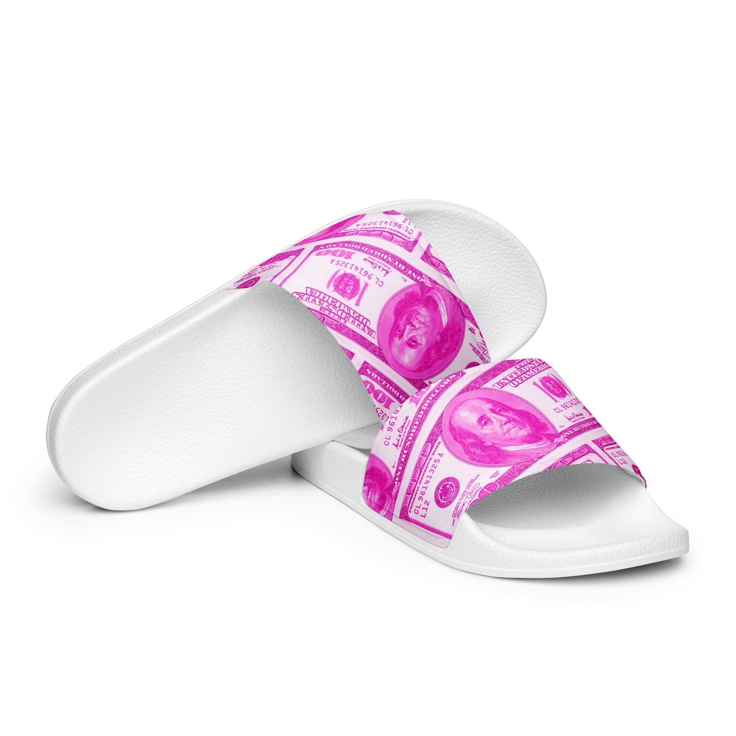 Money x Barbie women's slides