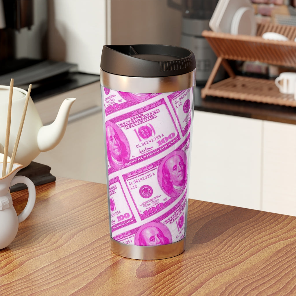 Money x Barbie Stainless Steel Travel Mug