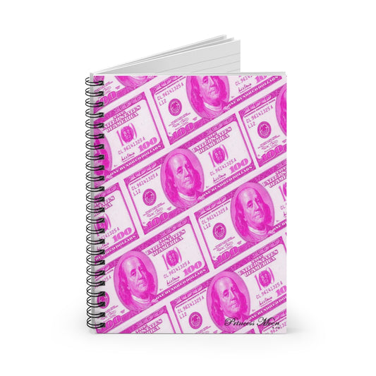 Money x Barbie Spiral Notebook - Ruled Line