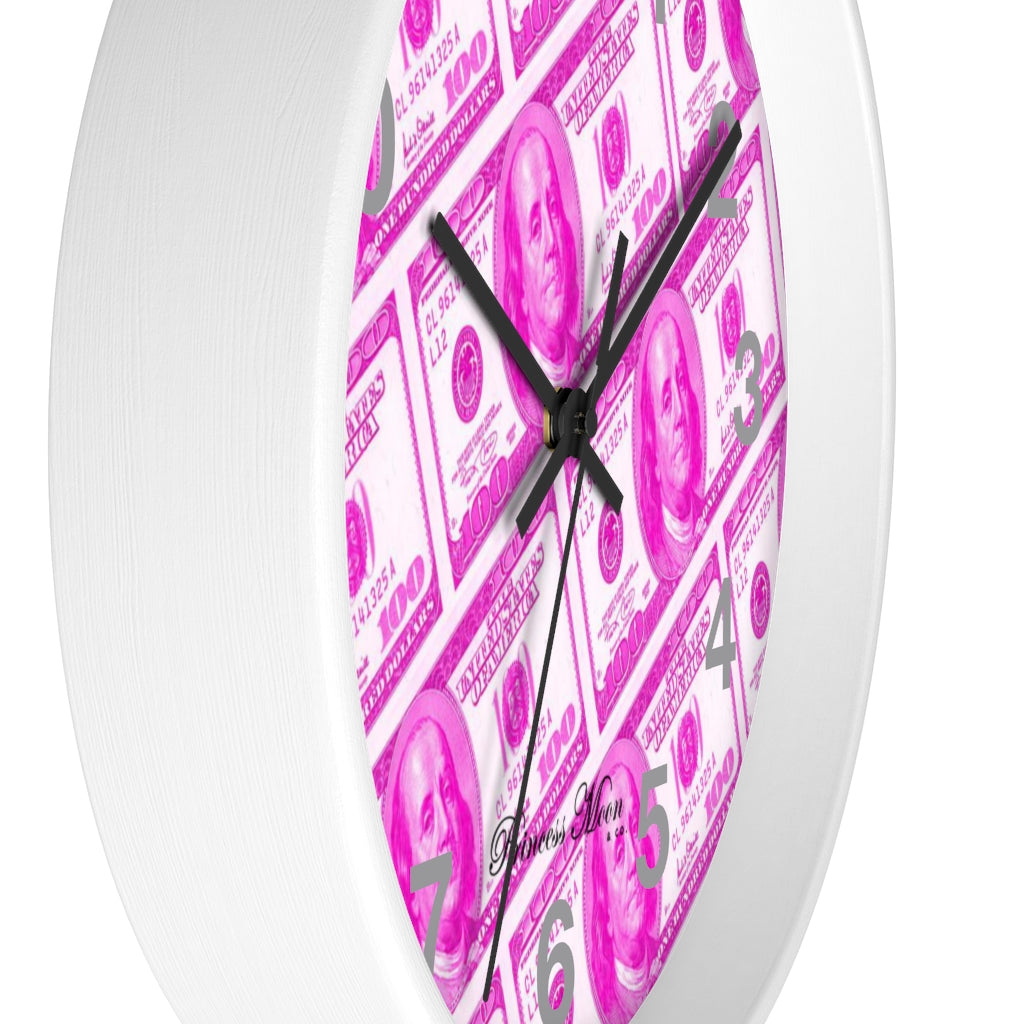 Money x Barbie Wall clock