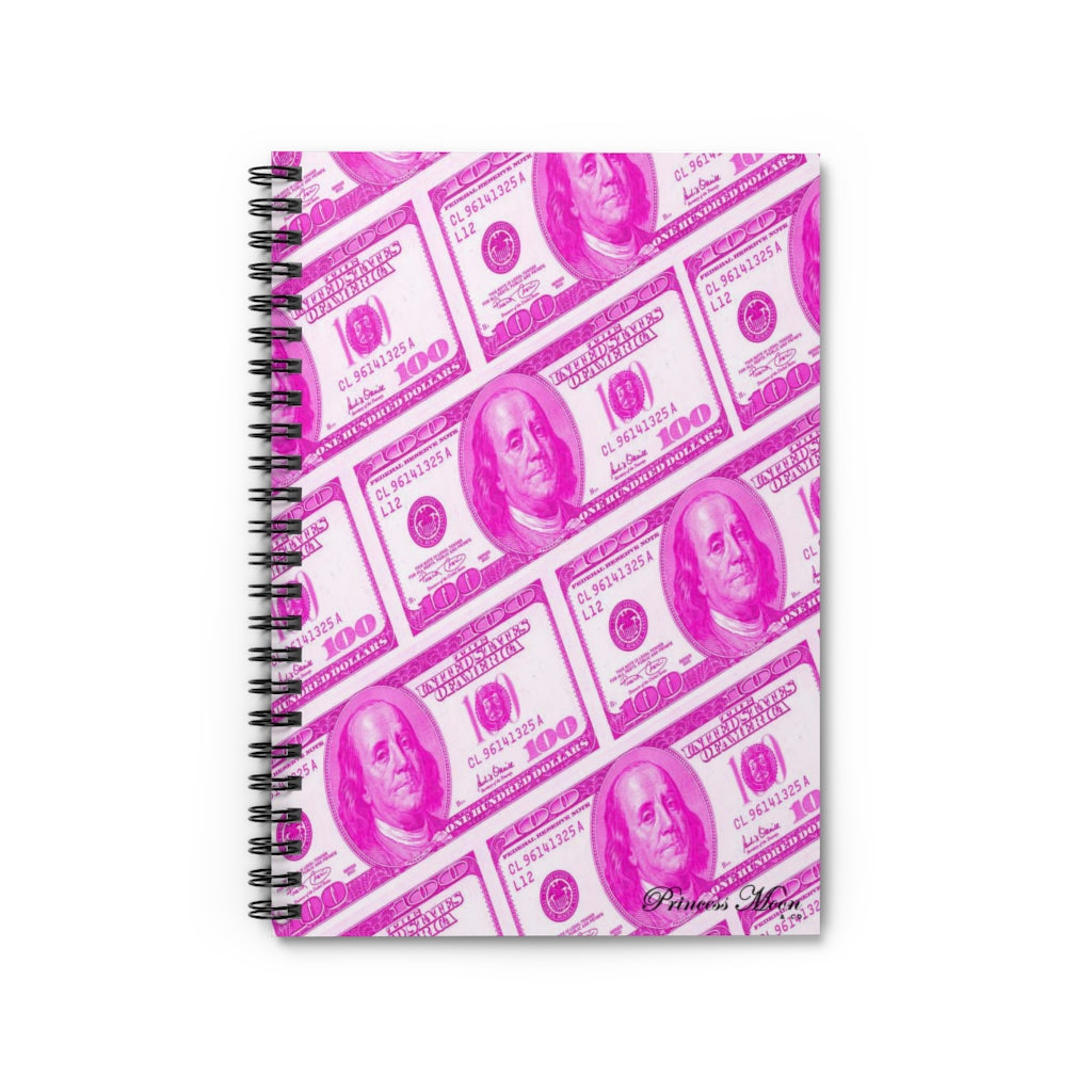 Money x Barbie Spiral Notebook - Ruled Line