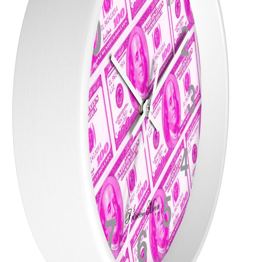 Money x Barbie Wall clock