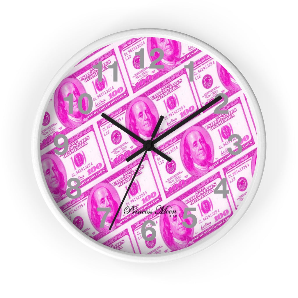 Money x Barbie Wall clock