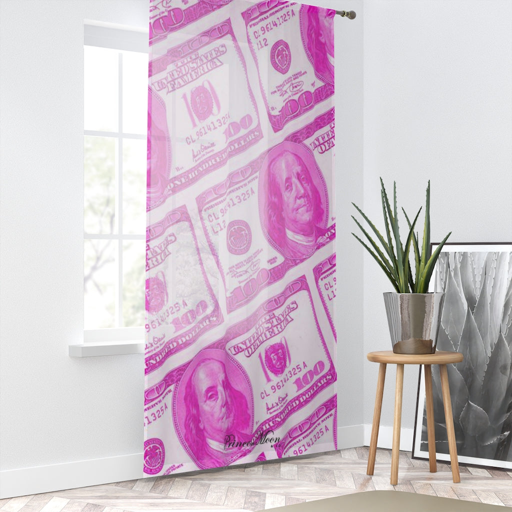 Money x Barbie Window Curtain
