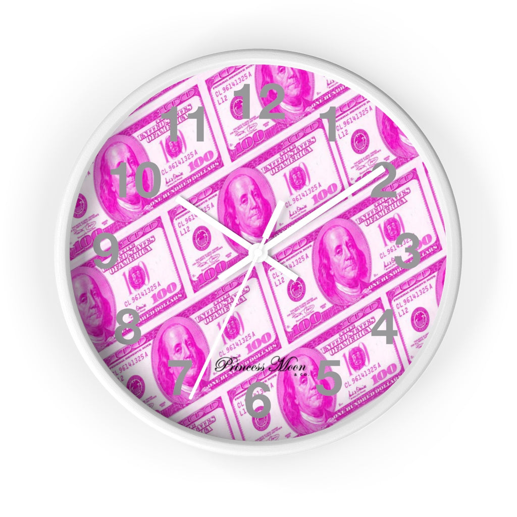 Money x Barbie Wall clock