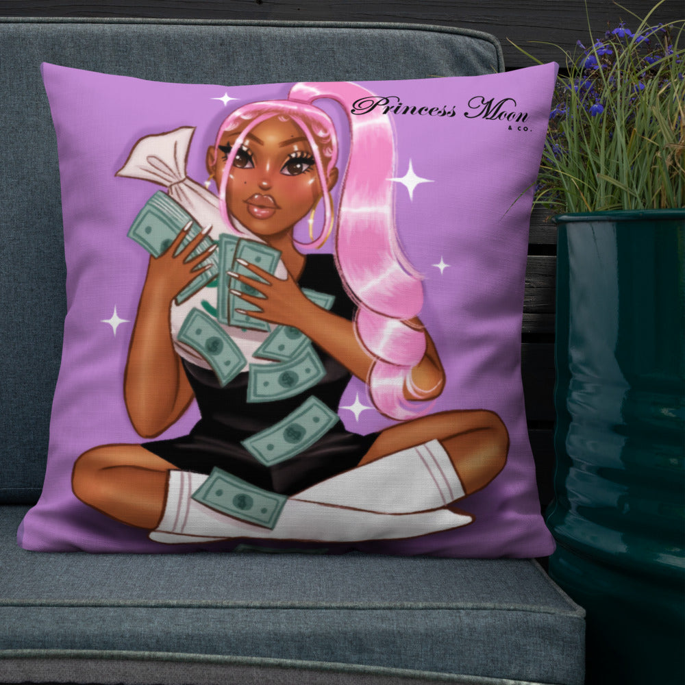 Bag Secured Throw Pillow