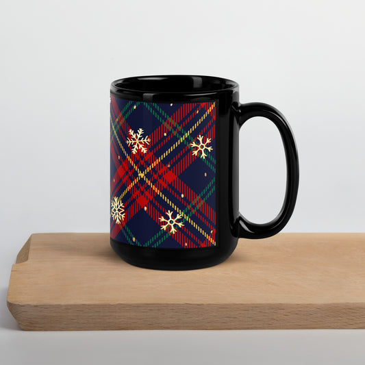 Spirit & Sparkle Black Glossy Mug