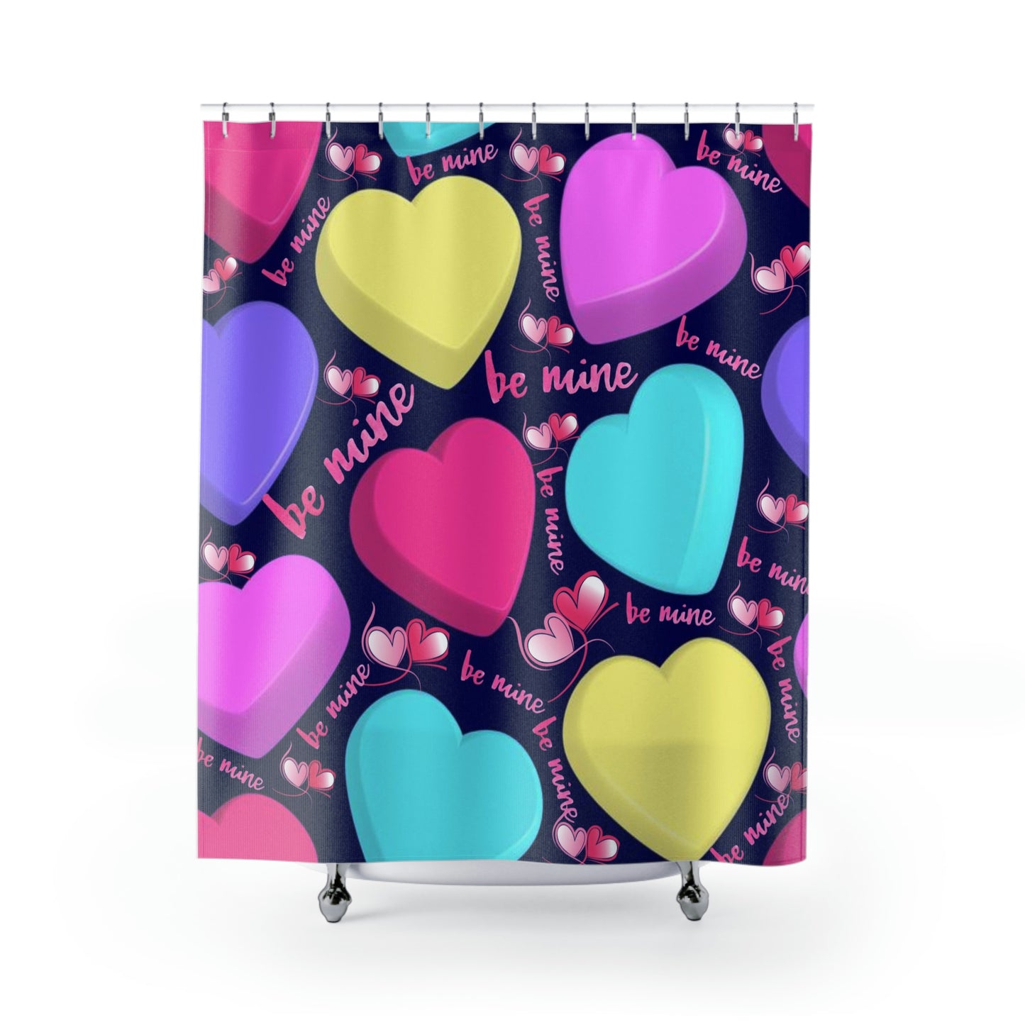Be Mine Shower Curtains