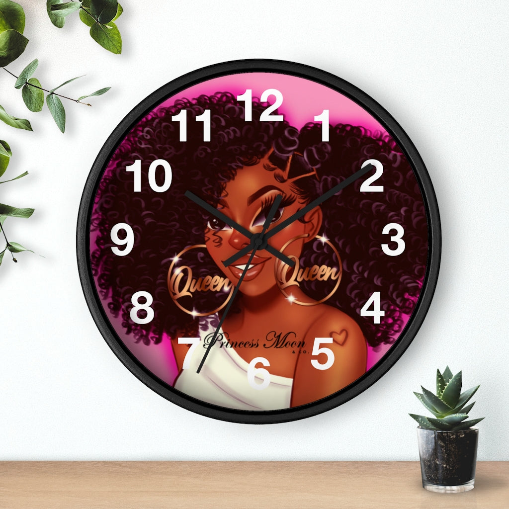 Natural Goddess Wall clock
