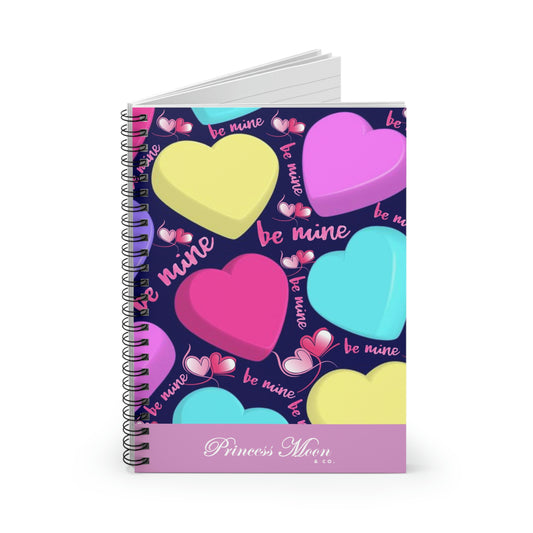 Be Mine Spiral Notebook - Ruled Line