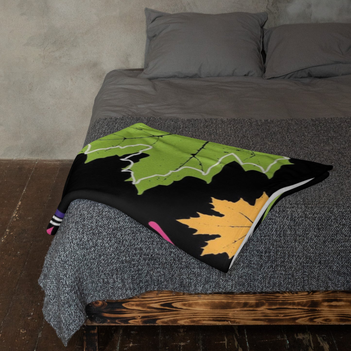 Enchanted Autumn Throw Blanket