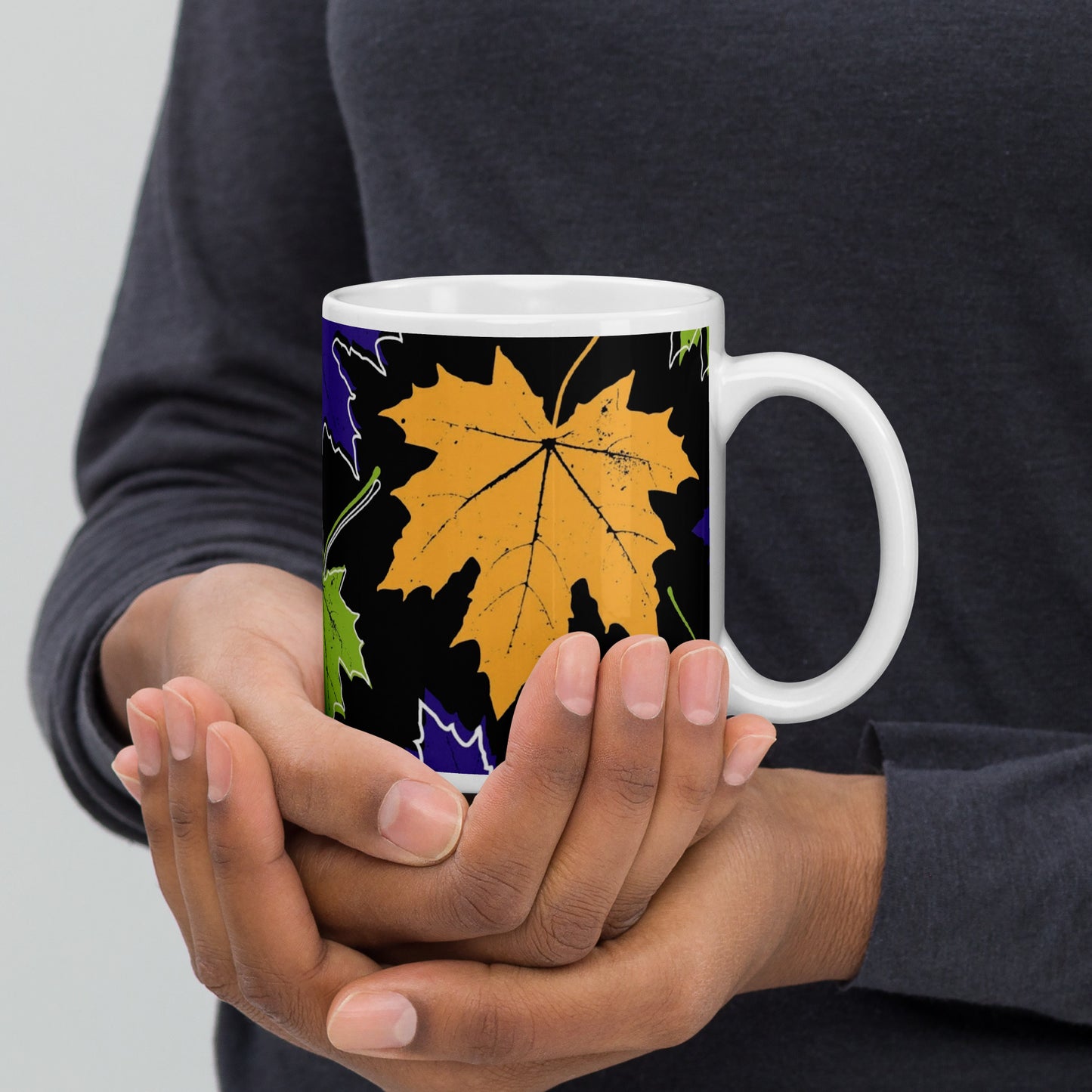Enchanted Autumn glossy mug (white)