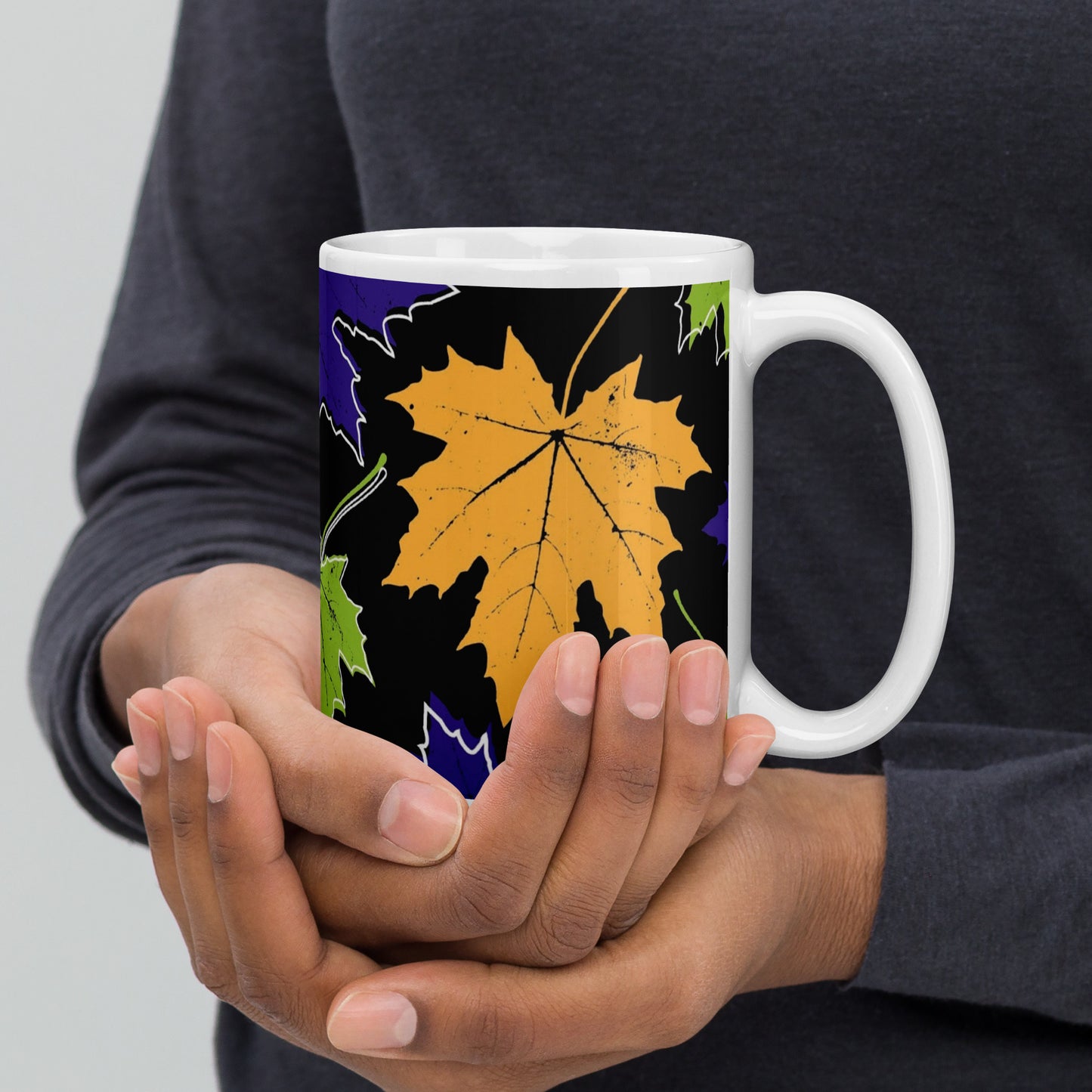 Enchanted Autumn glossy mug (white)